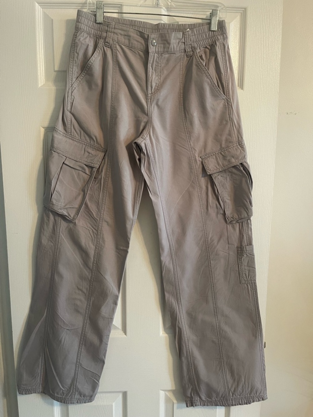 Women’s Cargo Pants - Taupe Gray